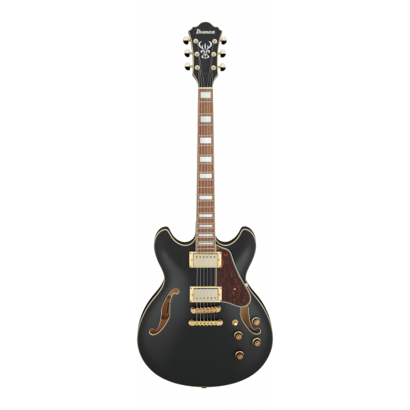 Ibanez AS73G Artcore Hollowbody Guitar in Black Flat