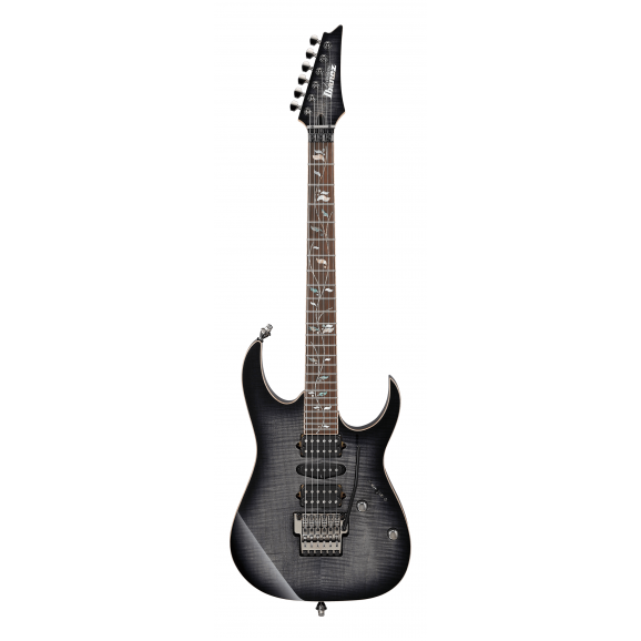 Ibanez RG8570 J Custom Electric Guitar in Black Rutile