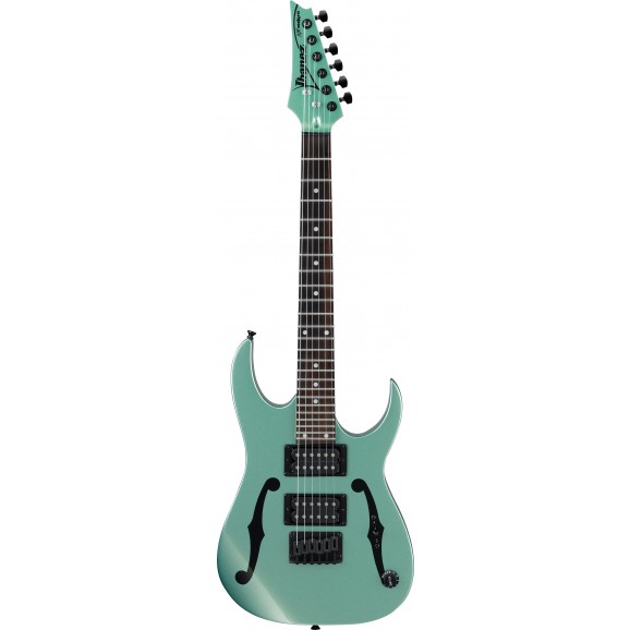 Ibanez PGMM21 MGN Electric Guitar in Metallic Light Green 