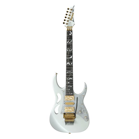 Ibanez PIA3761 Steve Vai Signature Electric Guitar in Stallion White