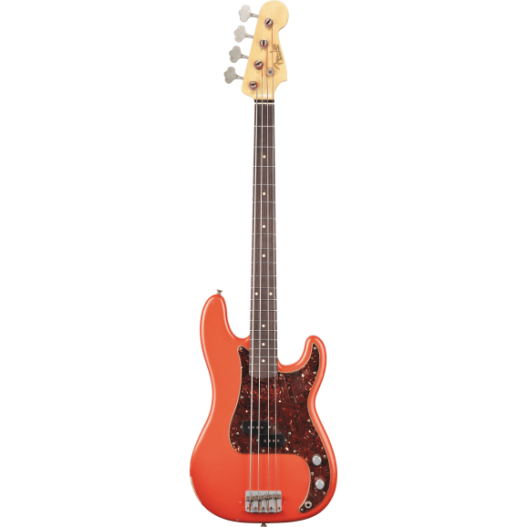 Fender Custom Shop Pino Palladino Signature Precision Bass, Rosewood Fingerboard, Fiesta Red over Desert Sand