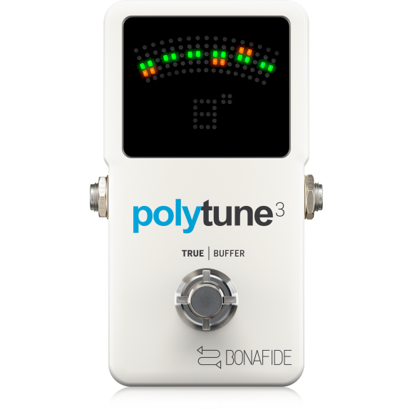 TC Electronic Polytune 3 Chromatic / Polyphonic Gtr/Bass Tuner