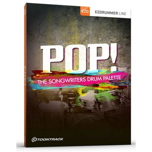 Toontrack  Pop! EZX EZdrummer Expansion