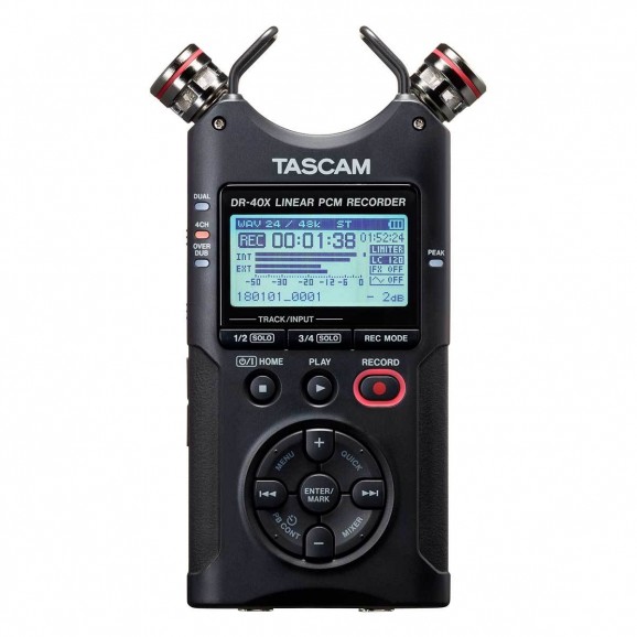 Tascam DR40X Portable Recorder