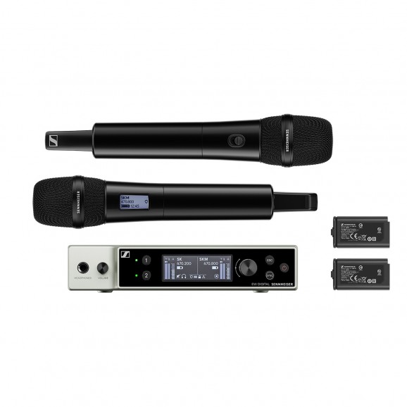 Sennheiser EW-DX 835-S SET - Wireless Handheld Microphone Set (Y1-3: 1785.2 - 1799.8 MHz) 