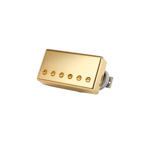Gibson 498T Hot Alnico 4 Conductor Humbucker Pickup Gold Cover