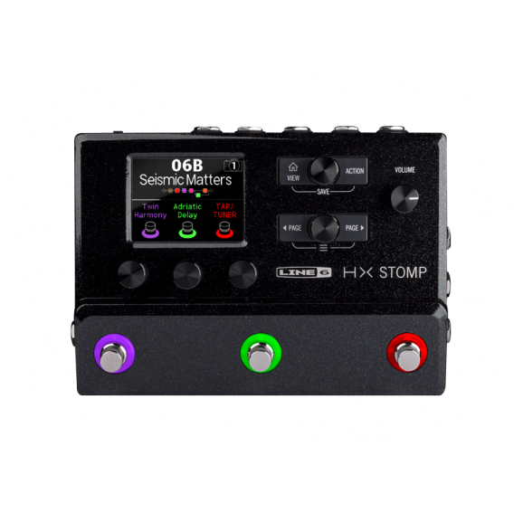 Line 6 Helix Stomp - Professional Multi FX & Amp Modeller (HX-STOMP)