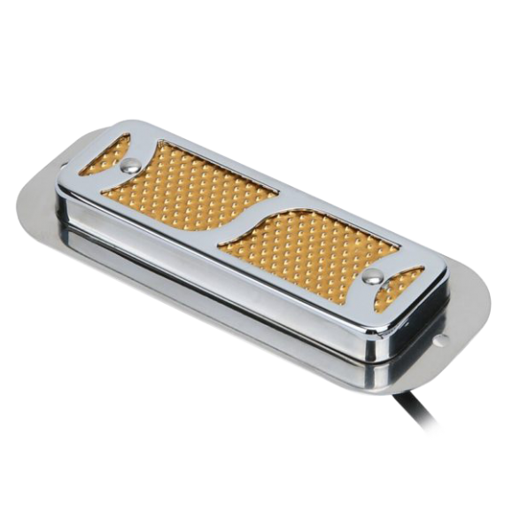 Roswell RGBRN Alnico V Gold Foil S-Grille Pickup