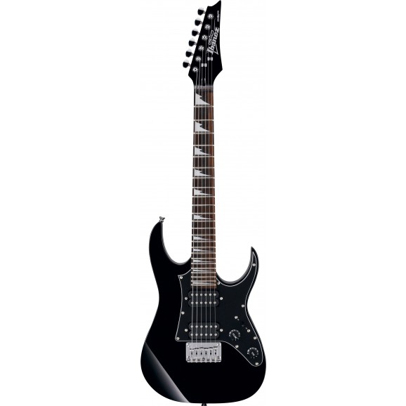 Ibanez -  RGM21 BKN Electric Guitar - Black Night -  3/4 Size Guitar