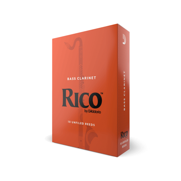 Rico Bass Clarinet Reed 1.5 10 Pack