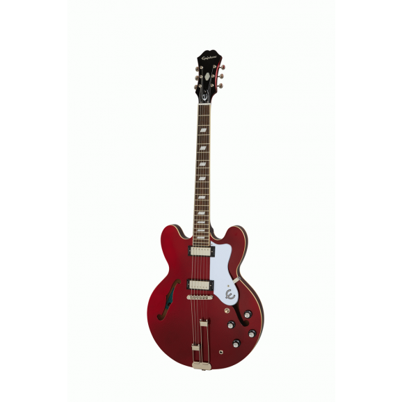 Epiphone Riviera Electric Guitar with Frequensator Tailpiece In Sparkling Burgandy