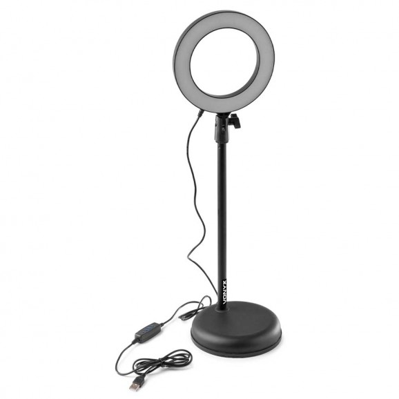 Vonyx RL20 Ring LIght 25cm Ring Light with Desktop Table Stand