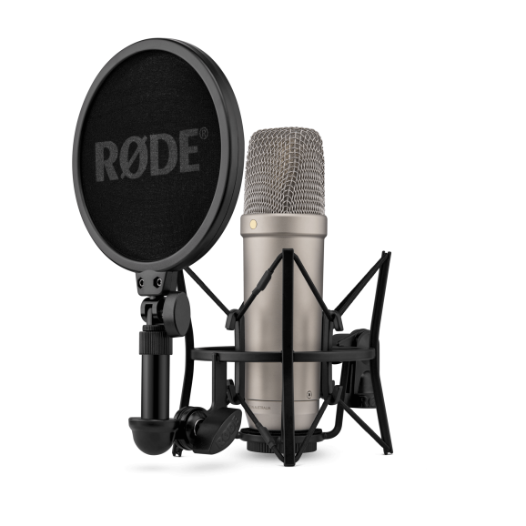 Rode NT1 5th Generation USB and XLR Studio Condenser Microphone - Silver