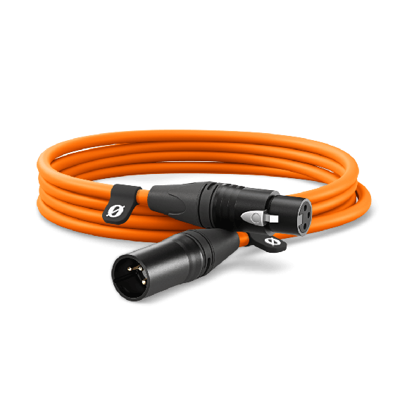 Rode XLR-XLR Coloured Mic Cable 3M Orange