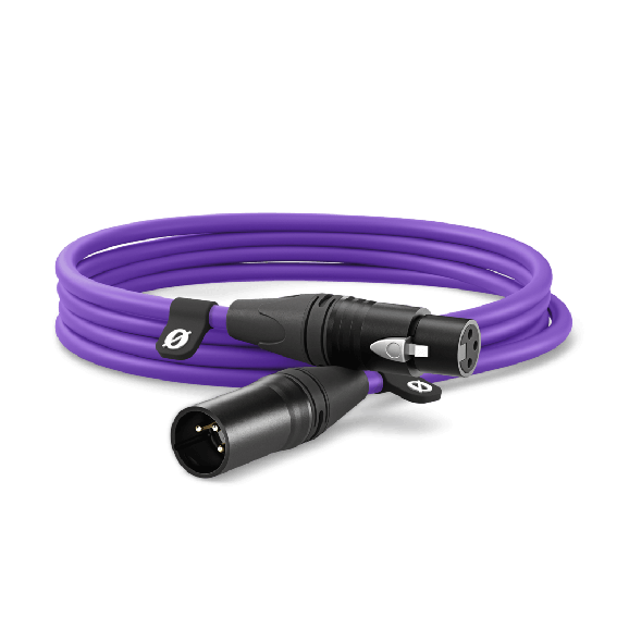Rode XLR-XLR Coloured Mic Cable 3M Purple