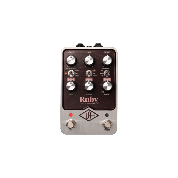 Universal Audio UAFX Ruby 63 Top Boost Amp Pedal