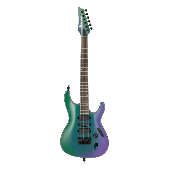 Ibanez S671ALB BCM Electric Guitar in Blue Chameleon