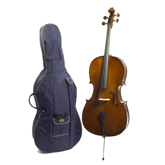 Stentor Student I 3/4 Size Cello Outfit in Antique Chestnut