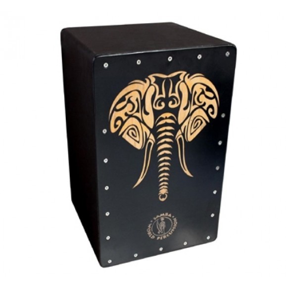 Samba Cajon Standard with Elephant Design