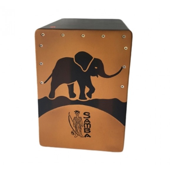 Samba Kids Cajon Elephant Design