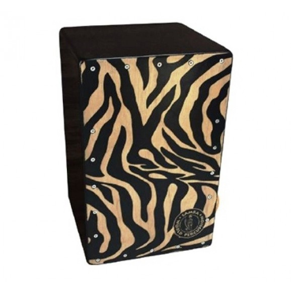 Samba Cajon Standard with Zebra Design