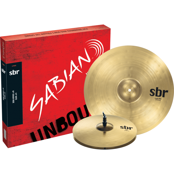 Sabian SBR 2 Pack Cymbal Set
