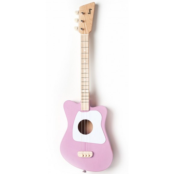 Loog Mini 3 String Toddler Guitar - Pink