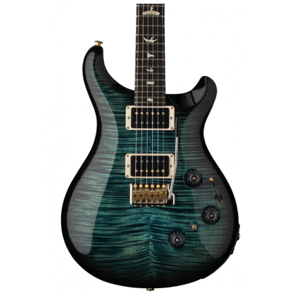 PRS USA Custom 24 Piezo 10 Top Cobalt Smokeburst Electric Guitar (Preorder)