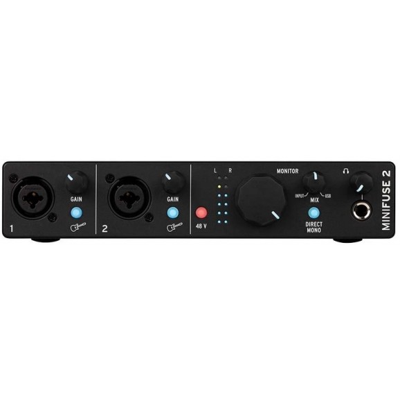 Arturia Minifuse 2 2 in/ 2 out USB 2 Interface Black