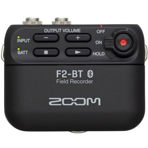 Zoom F2-BT Field Recorder w/ Bluetooth & LMF-2 Lavalier Mic - Black