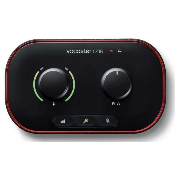 Focusrite Vocaster One podcast recording interface