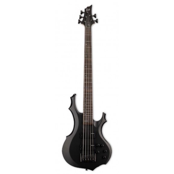 ESP LTD F-205 5 String Bass Black Satin
