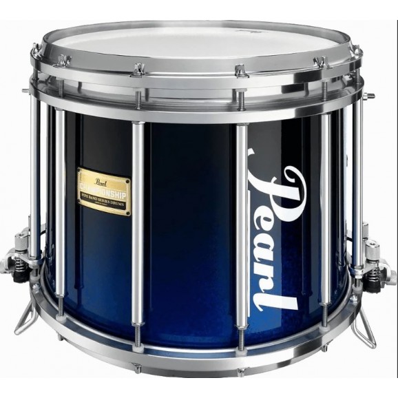 Pearl 14"x 12" Pipe Band Marching Snare Drum in Ultra Blue Fade