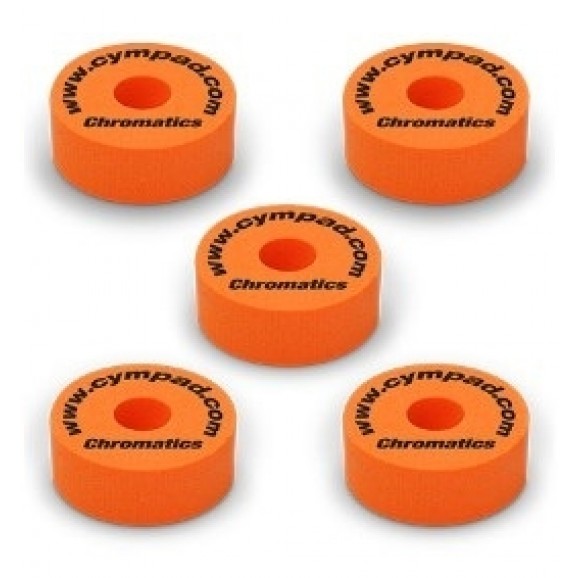 Cympad 5 Pack Cymbal Pads in Orange