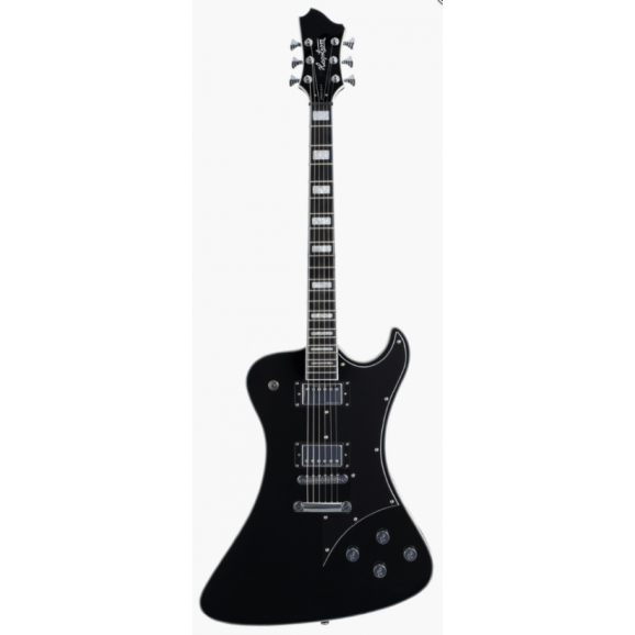 Hagstrom Fantomen Electric Guitar in Black Gloss