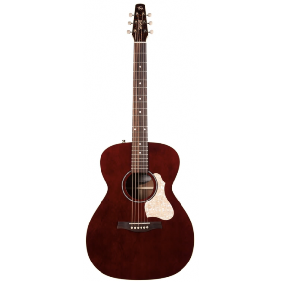 Seagull M6 Acoustic-Electric Guitar in Ruby Red