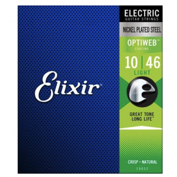 Elixir 19052 Optiweb Electric Strings 10-46 Regular