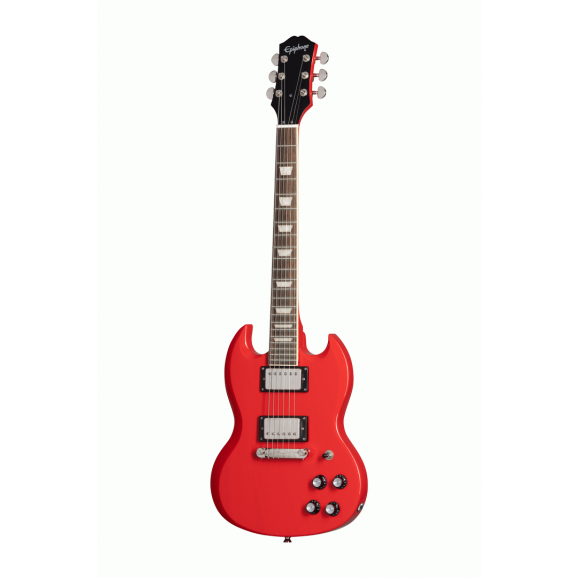 Epiphone Power Players SG Electric Guitar in Lava Red