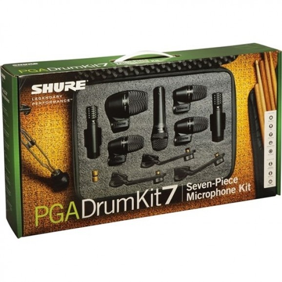 Shure PGA 7 Piece Drum Microphone Kit