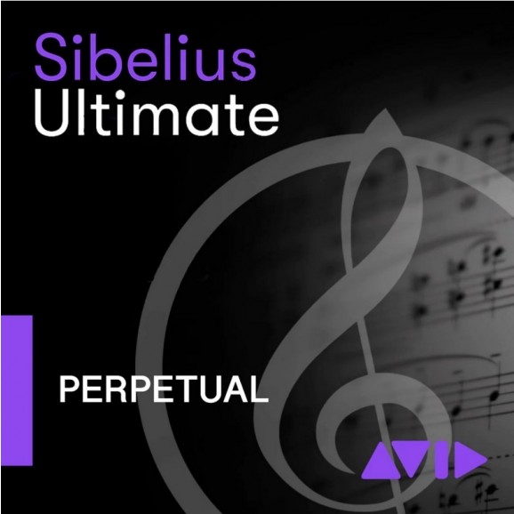AVID Sibelius Ultimate Perpetual License - Serial Number 
