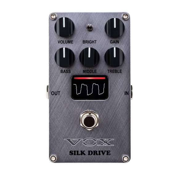Vox Silk Drive guitar Overdrive Pedal with NuTube VESD