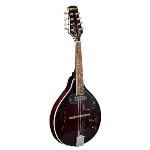 Bryden SMA50E A Style Electric Acoustic Mandolin in Dark Wine Red