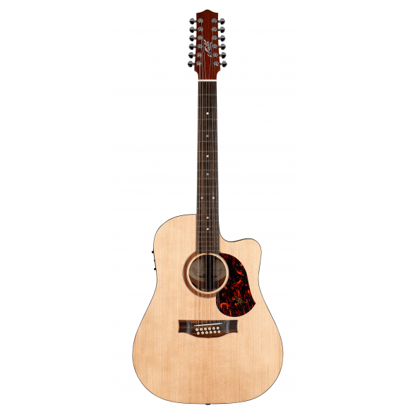 Maton SRS70C 12-String Acoustic Electric Guitar with Maton Hard Case