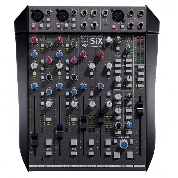 SSL SiX - Ultimate Desktop Mixer SuperAnalogue & SSL G Bus Comp