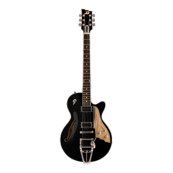 Duesenberg Starplayer TV Semi-Hollow Electric Guitar in Black