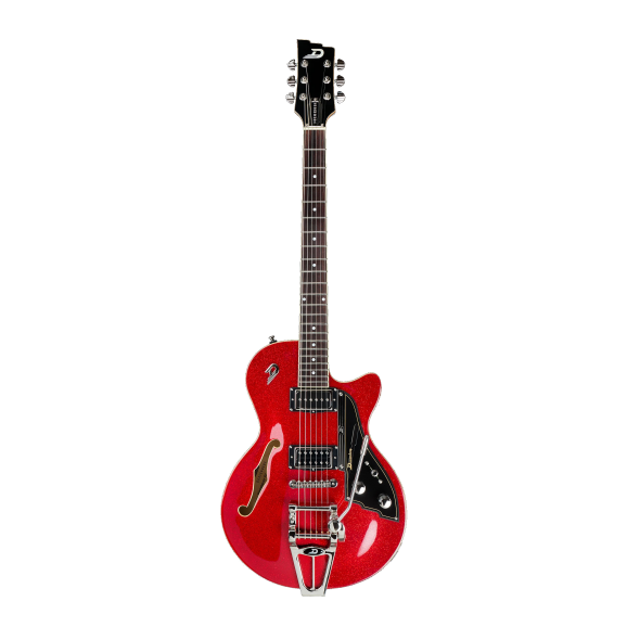 Duesenberg Starplayer TV Semi-Hollow Electric Guitar in Red Sparkle