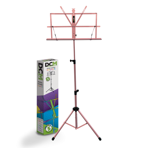 DCM Music Stand with Bag in Pink