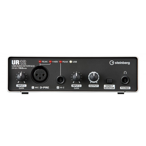 Steinberg UR12 USB Audio Interface for PC/Mac/iPad