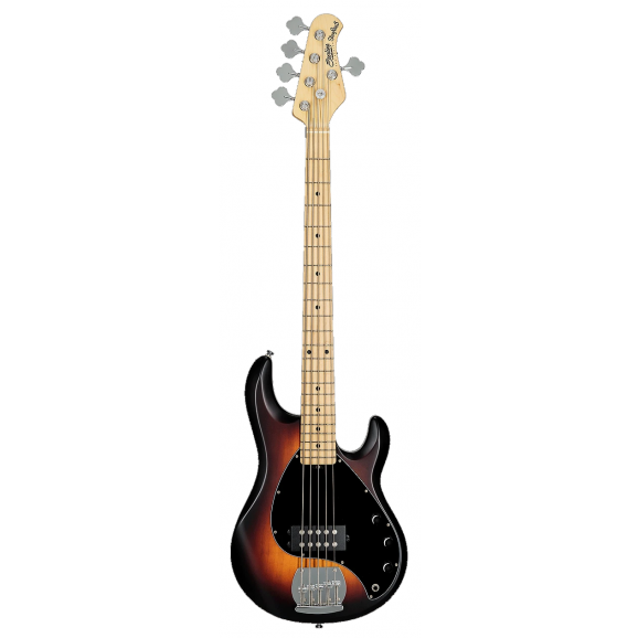 Sterling by Music Man Ray5 Electric 5 String Bass in Vintage Sunburst Satin
