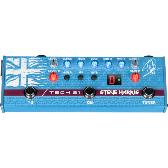 Tech 21 Fly Rig Steve Harris Signature Bass Preamp Pedal